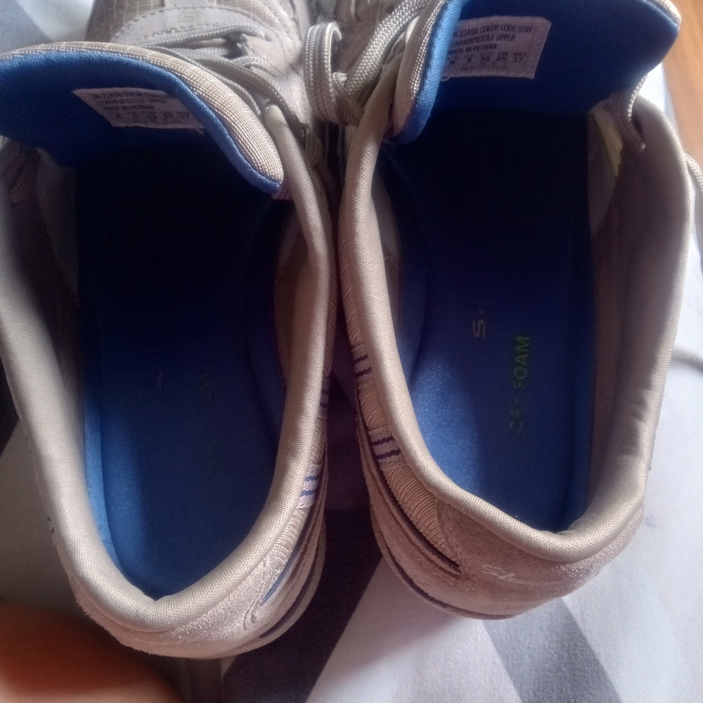 Skechers Tan Lace-Up Casual Sneakers - Picture 5 of 9